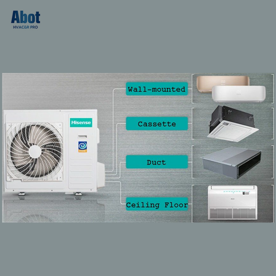 hisense light commercial air conditioner